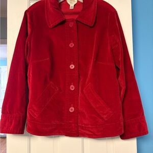 Talbots Women’s Petite Red Jacket Size 12W